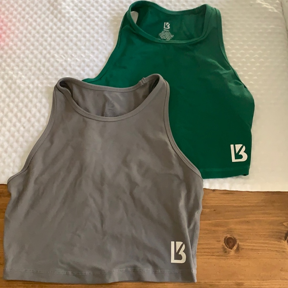 Buff Bunny Compressive Cropped Tanks